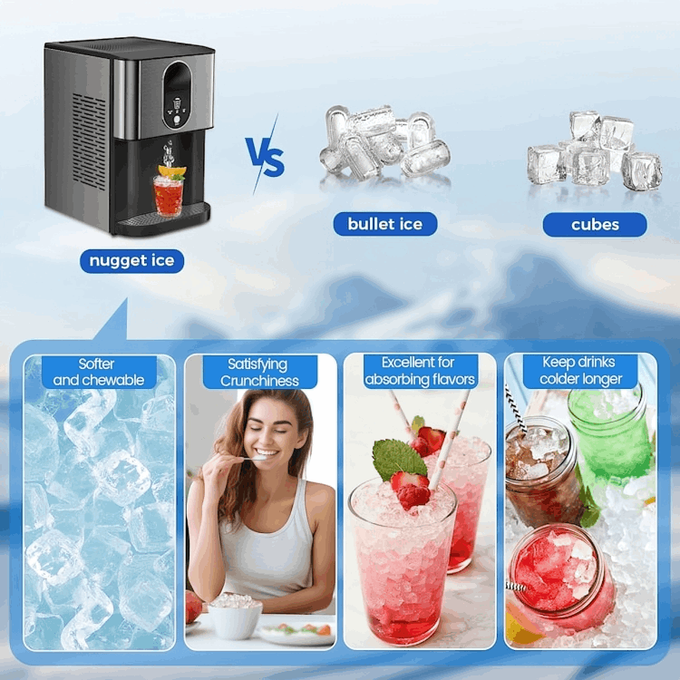 Cowsar Nugget Ice Maker